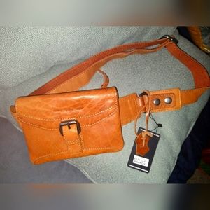 Brand New Spikes & Sparrow Leather Fannypack